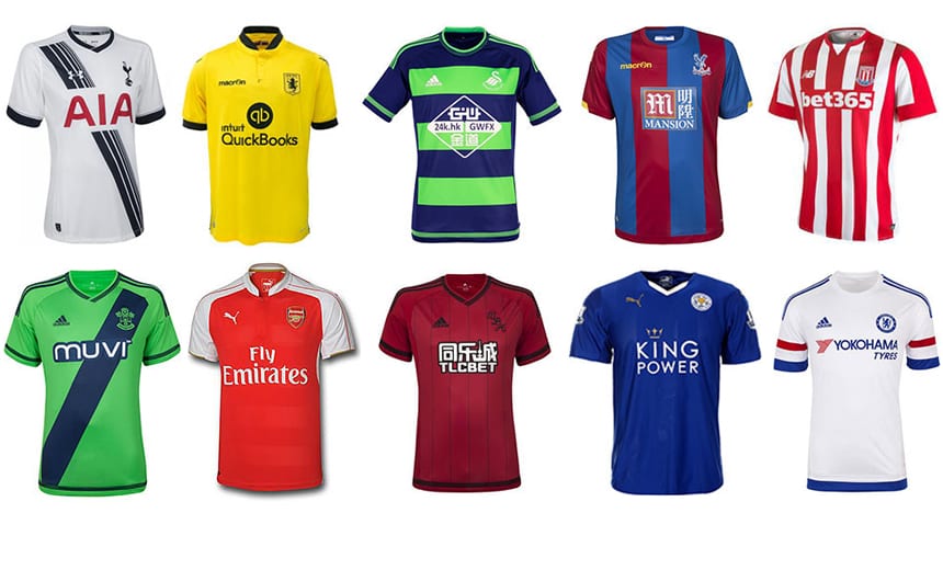 epl uniforms