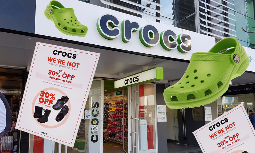 crocs in store sale