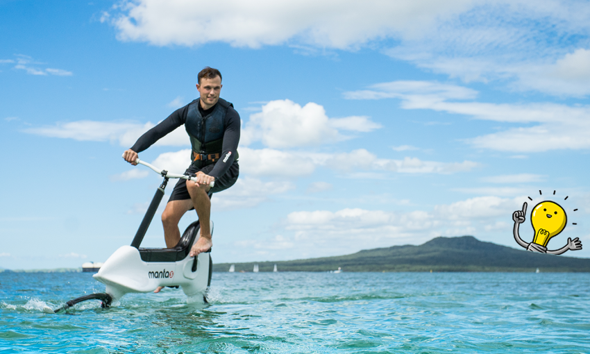 water bicycle hydrofoil