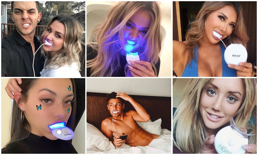 What S The Deal With Influencers And Their Teeth Whitening Gizmos The Spinoff