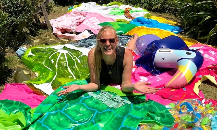pool toys and inflatables