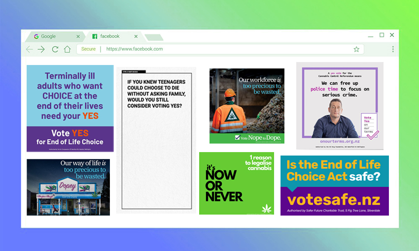 Analysis The Online Ad Campaigns Fought Over The Weed And Euthanasia Referendums The Spinoff