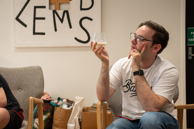 Stewart Sowman-Lund pondering the task at hand (Photo: Joe Canham)