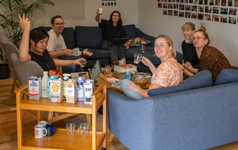 oat milk taste test panel