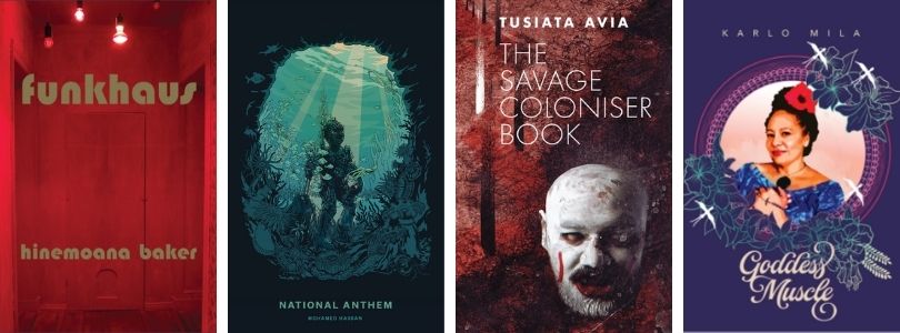 Four books of poetry