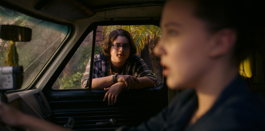 Julian Dennison and Millie Bobby Brown in Godzilla vs Kong