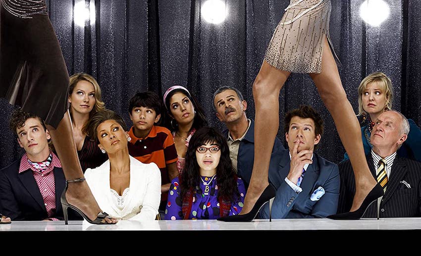 The cast of Ugly Betty.