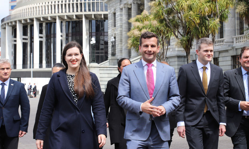 David Seymour and his caucus